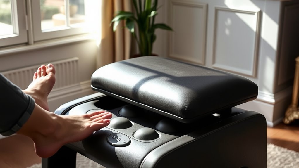 footrest comfort and features