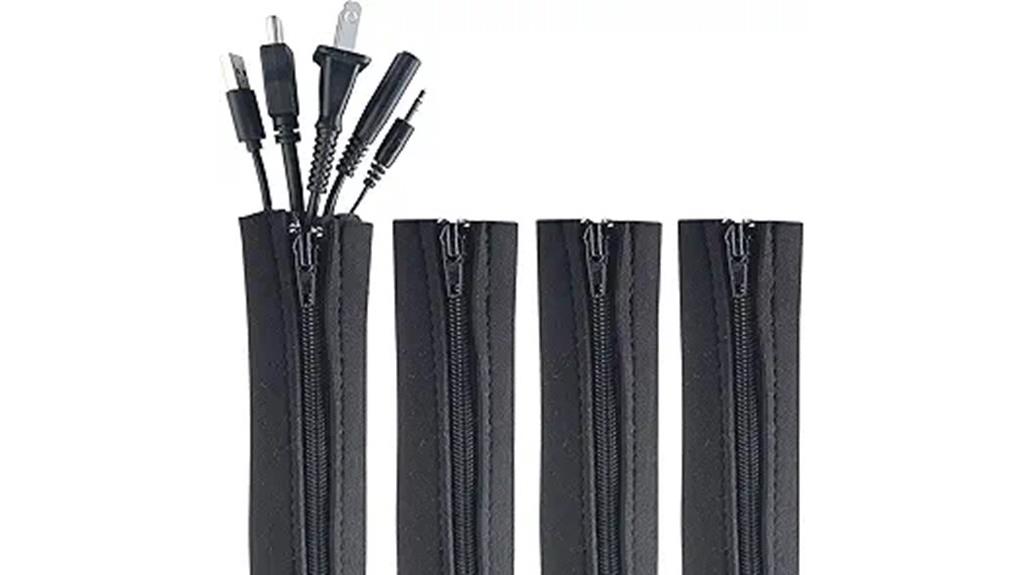 four pack cable sleeves
