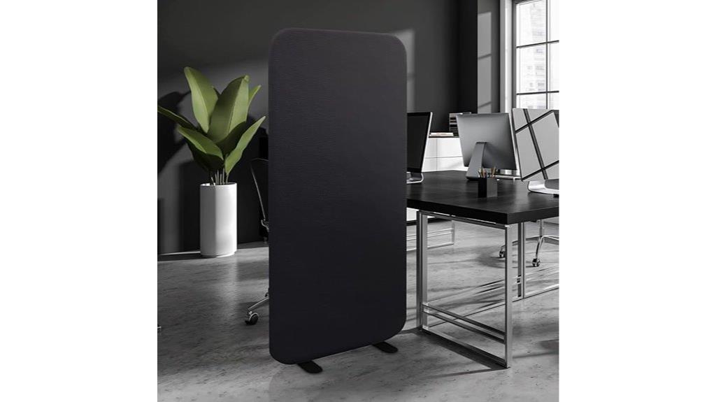 freestanding privacy cubicle panel