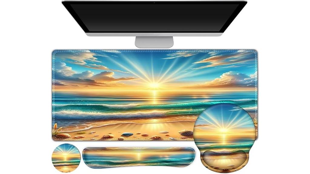 gaming mouse pad set