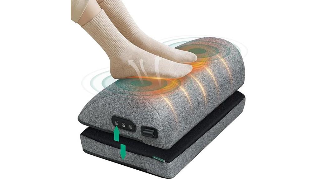 heated foot rest