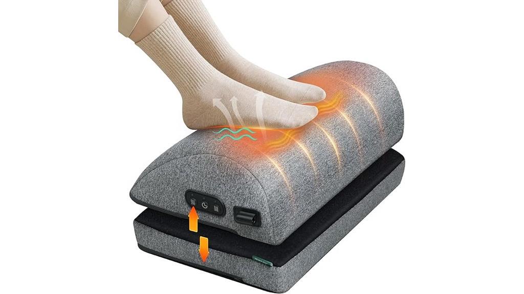 heated foot rest