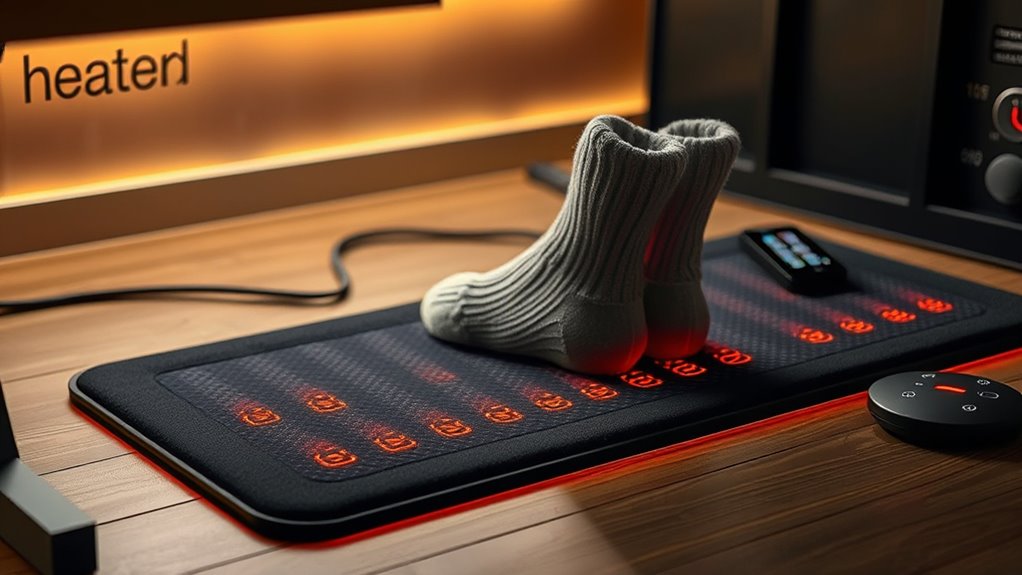 heated footrest safety