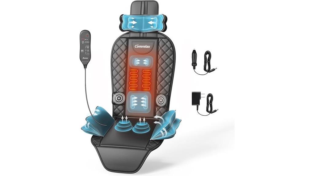 heated seat massager pad
