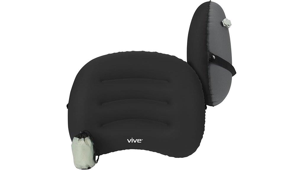 inflatable lumbar pillow