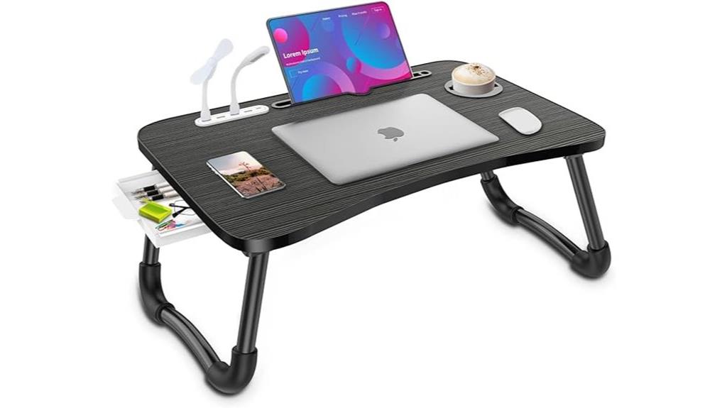 laptop desk with usb