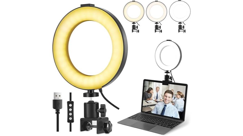 laptop monitor ring light