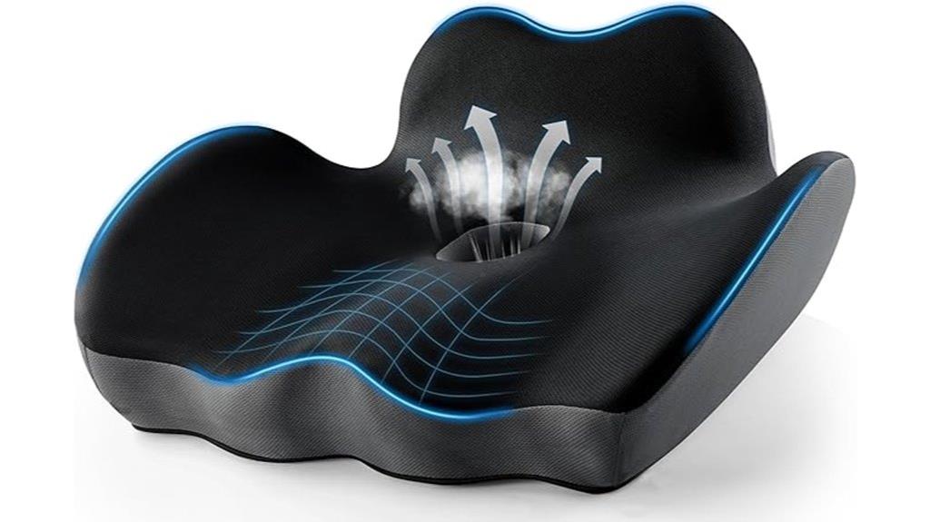 large breathable orthopedic cushion