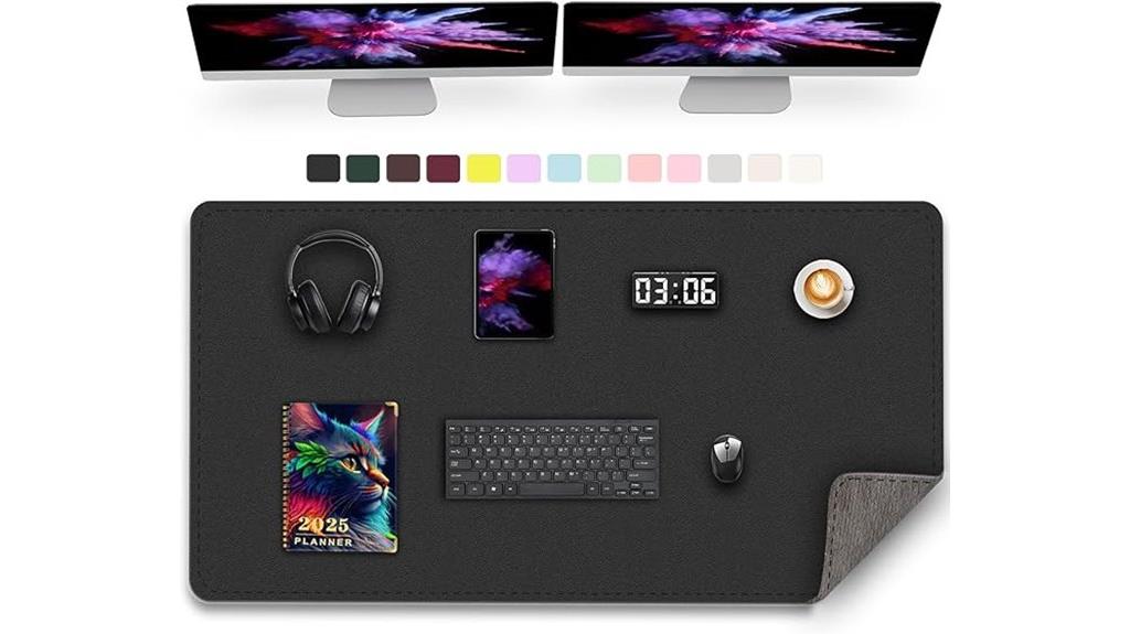 large waterproof desk mat