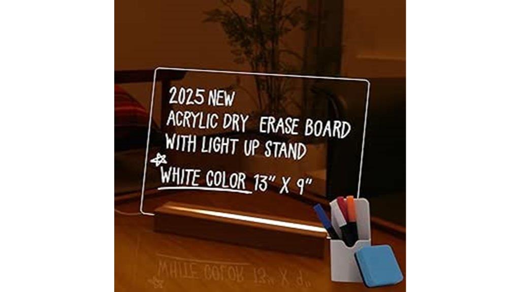 lighted usb whiteboard