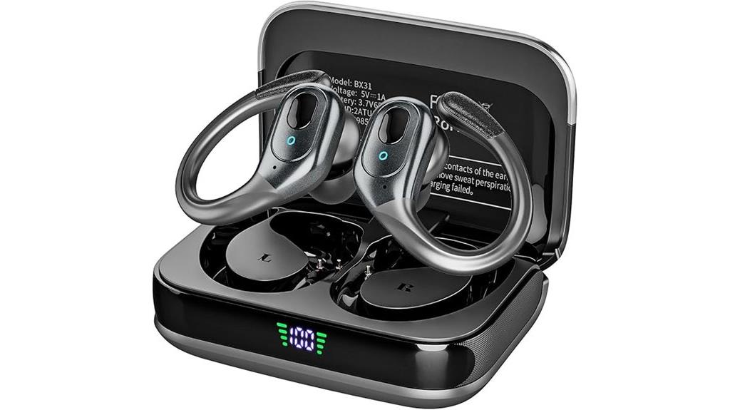 long lasting waterproof earbuds