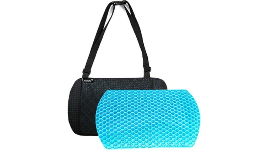 lumbar gel back support