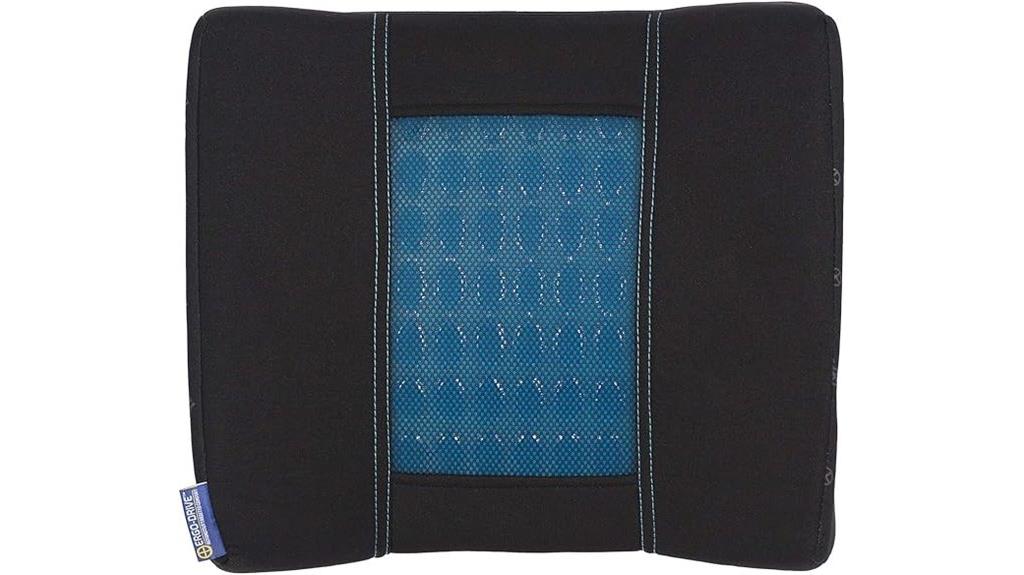 lumbar memory foam cushion