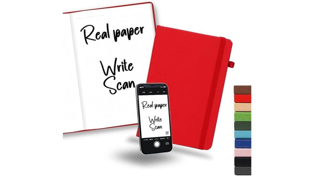 luxury hard cover notebook