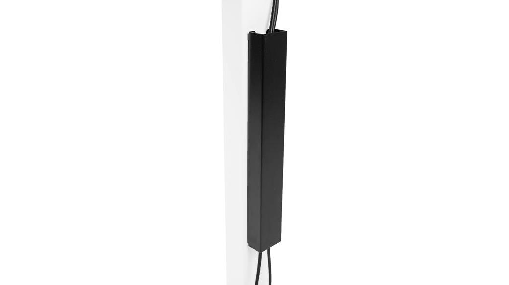 magnetic cable management channel