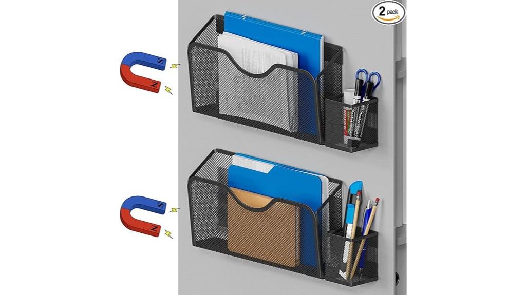 magnetic file organizer set