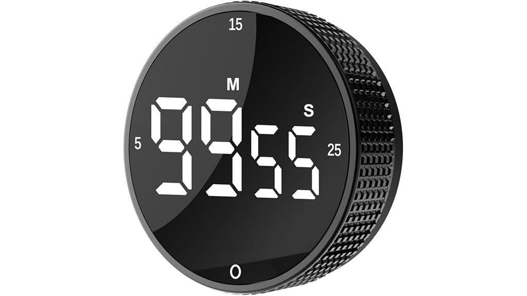 magnetic led kitchen timer