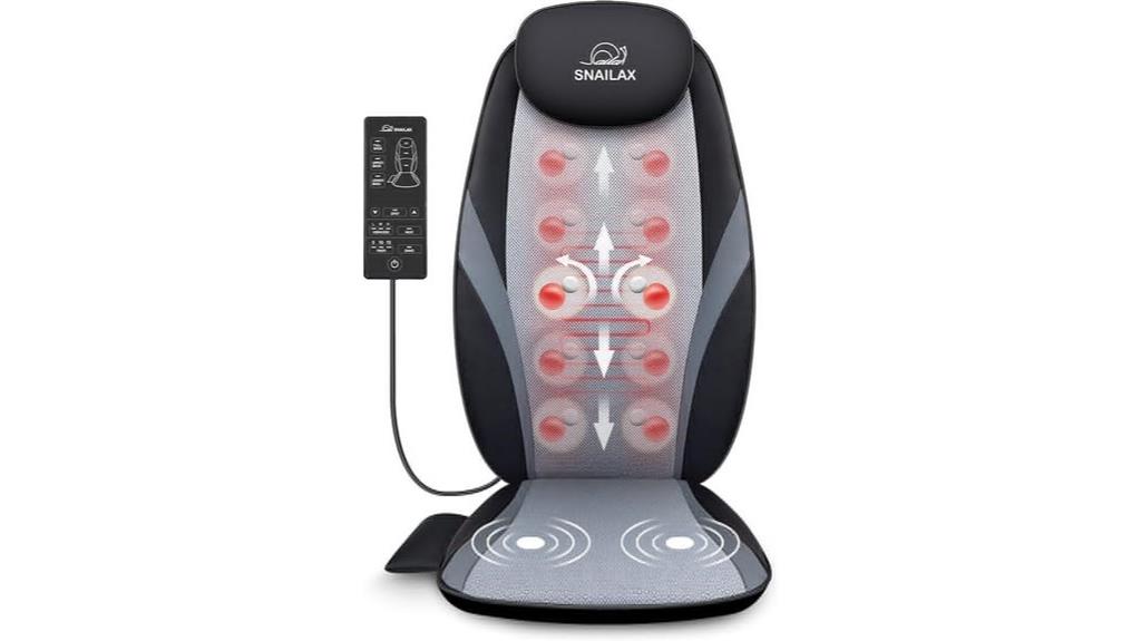 massage cushion with heat