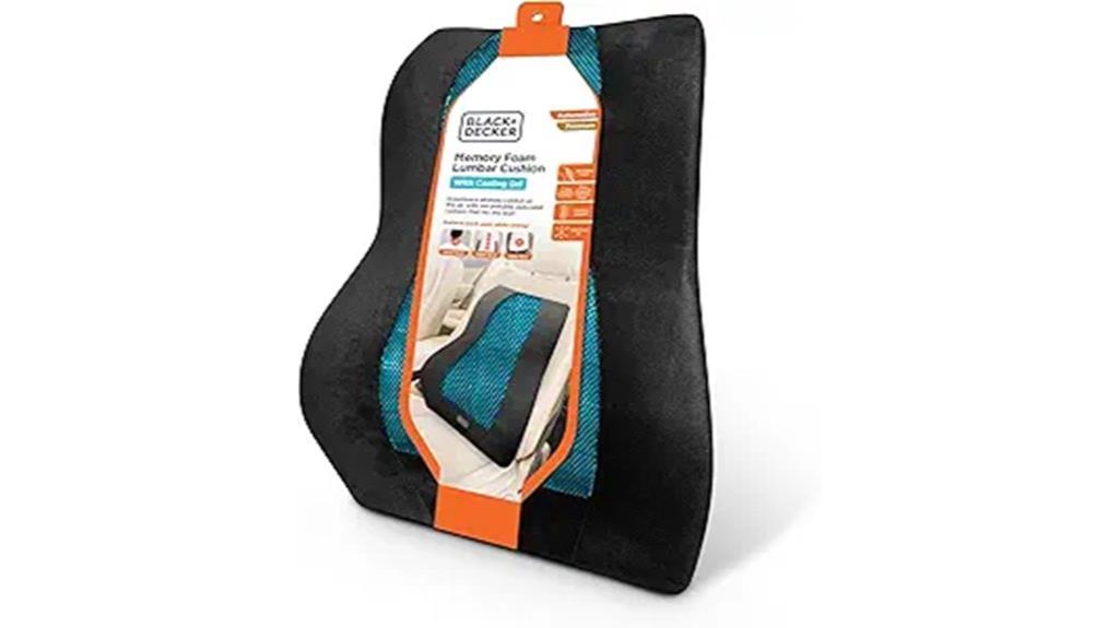 memory foam cooling pillow