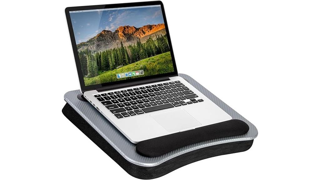 memory foam lap desk