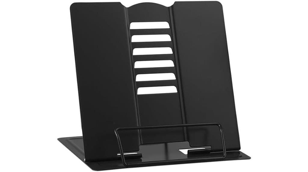 metal book stand