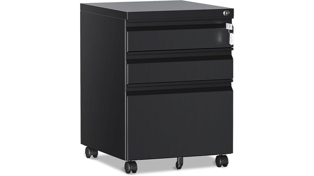metal locking filing cabinet