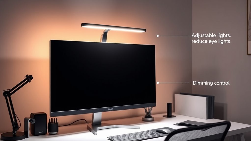 monitor light bar considerations