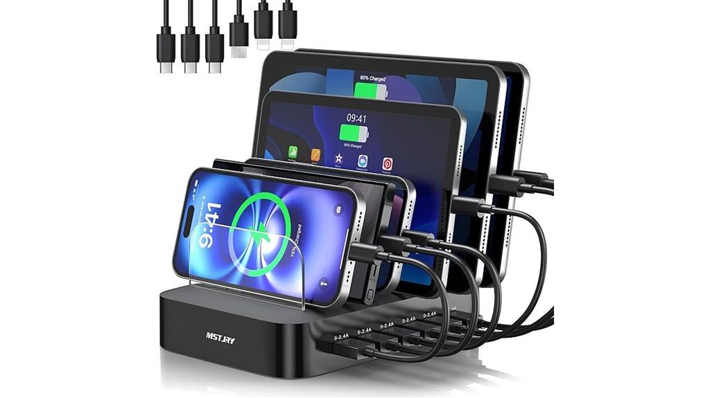 multi device usb charging station