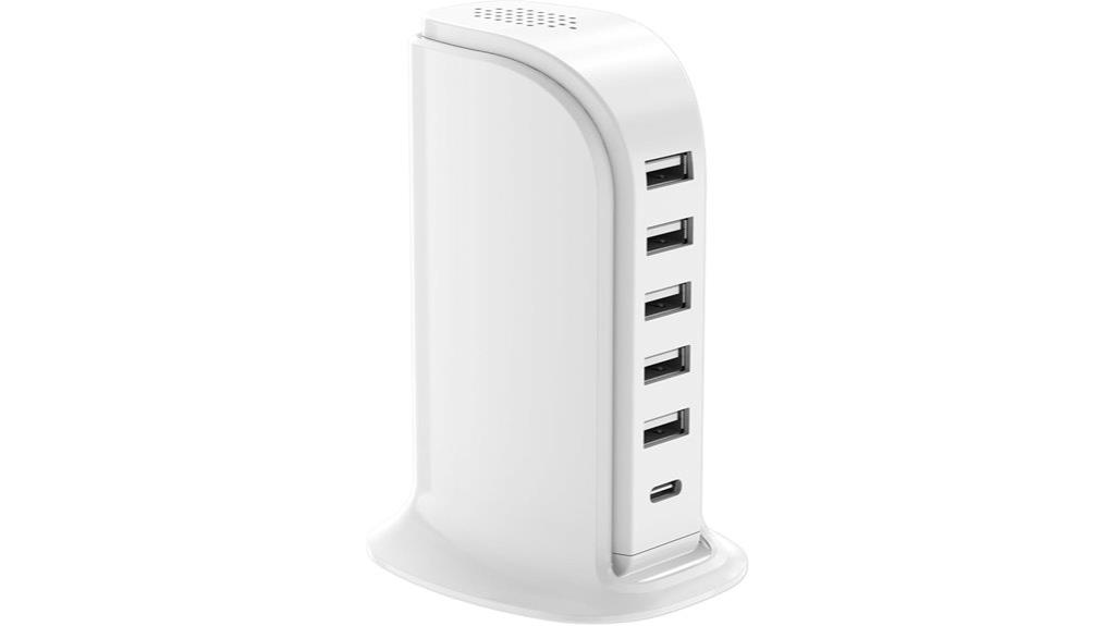 multi port usb charging station