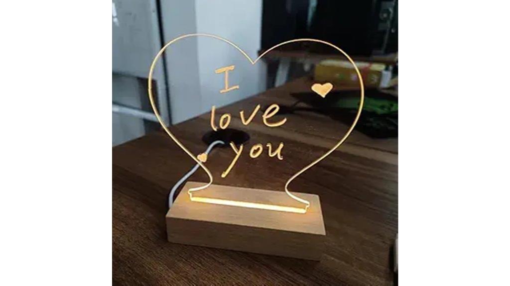 night light message board
