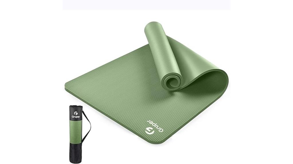 non slip thick yoga mat