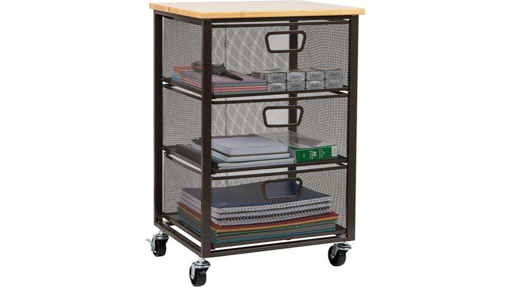 office cart with drawers