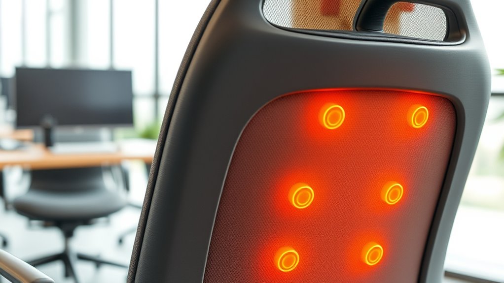 office chair massager features