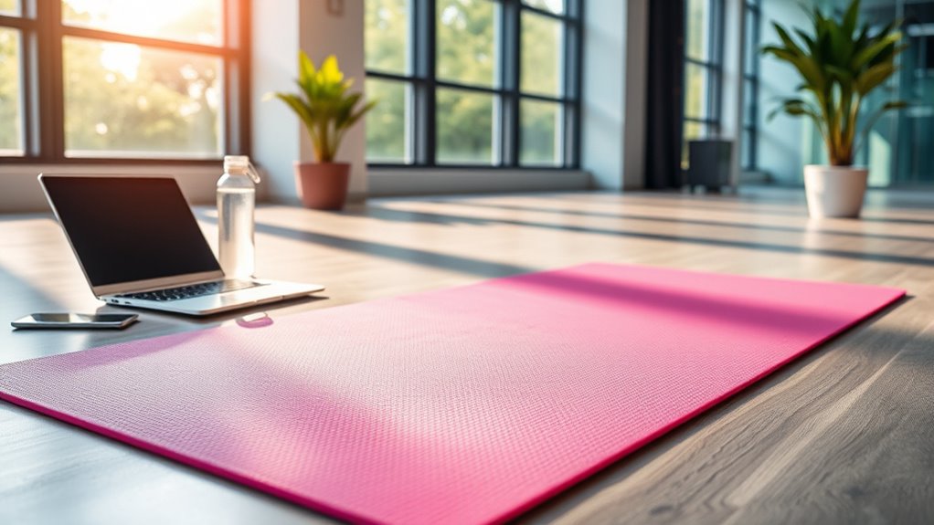 office yoga mat essentials