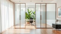 open space office privacy panels