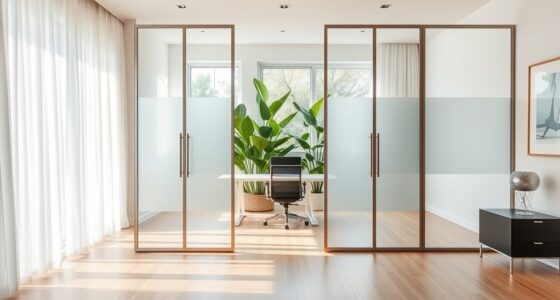 open space office privacy panels