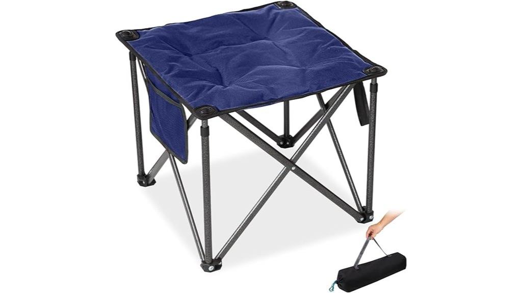 oversized padded portable stool