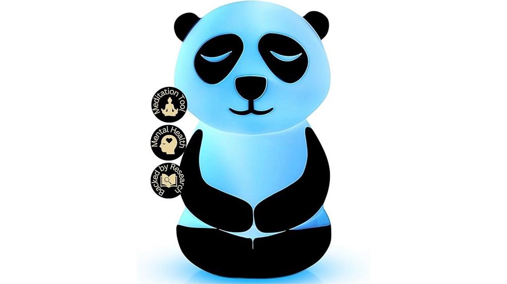 panda breathing stress relief