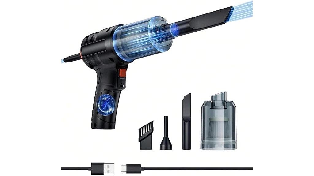 portable car dust vacuum