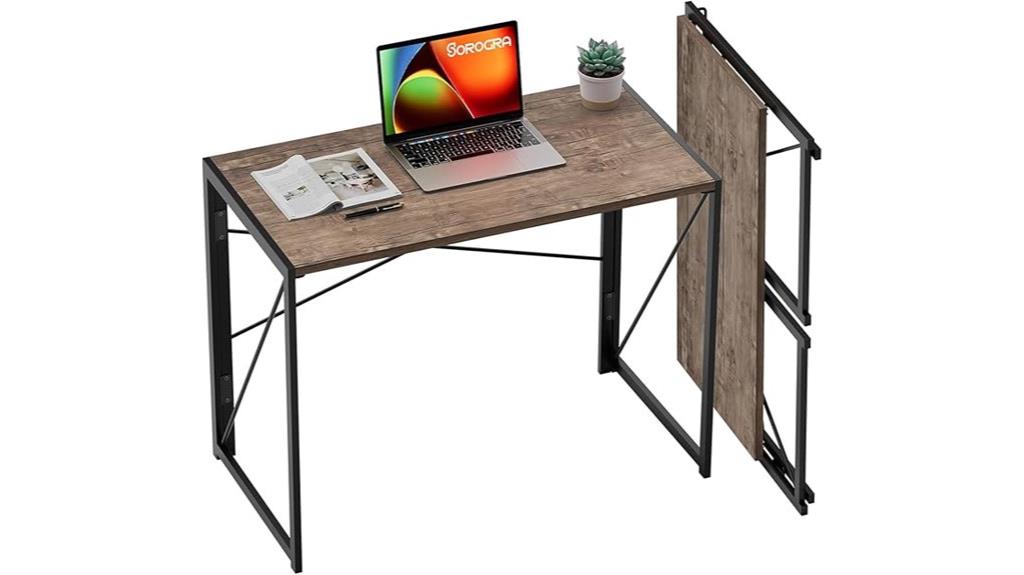 portable folding writing desk