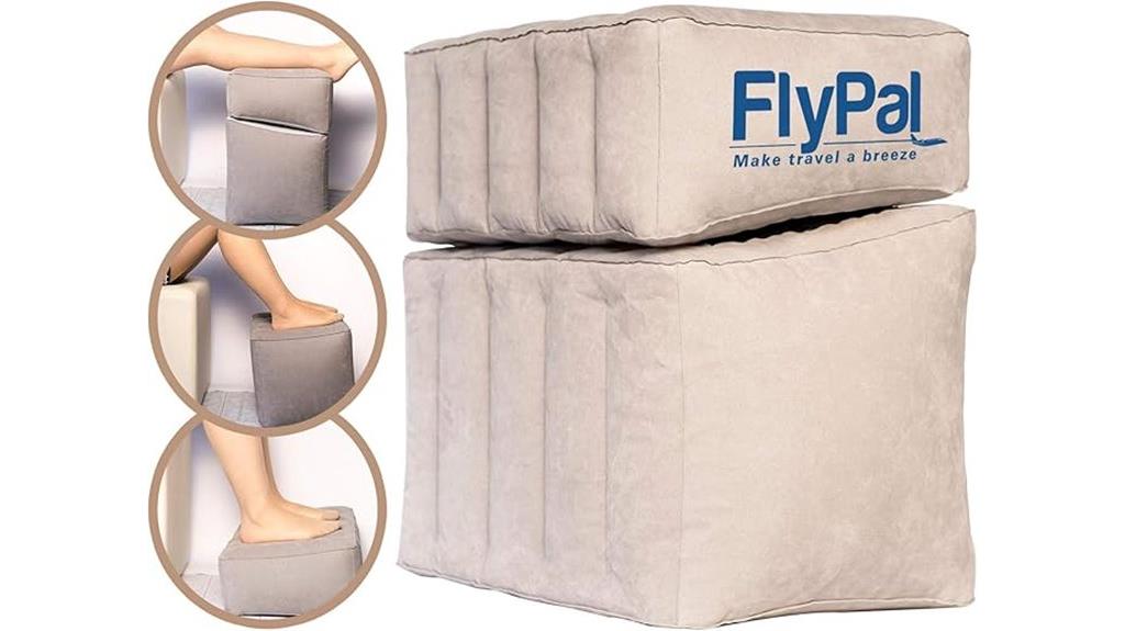 portable inflatable foot support