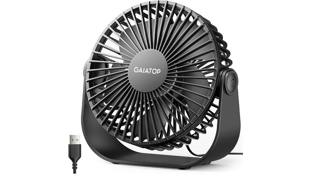 portable three speed fan