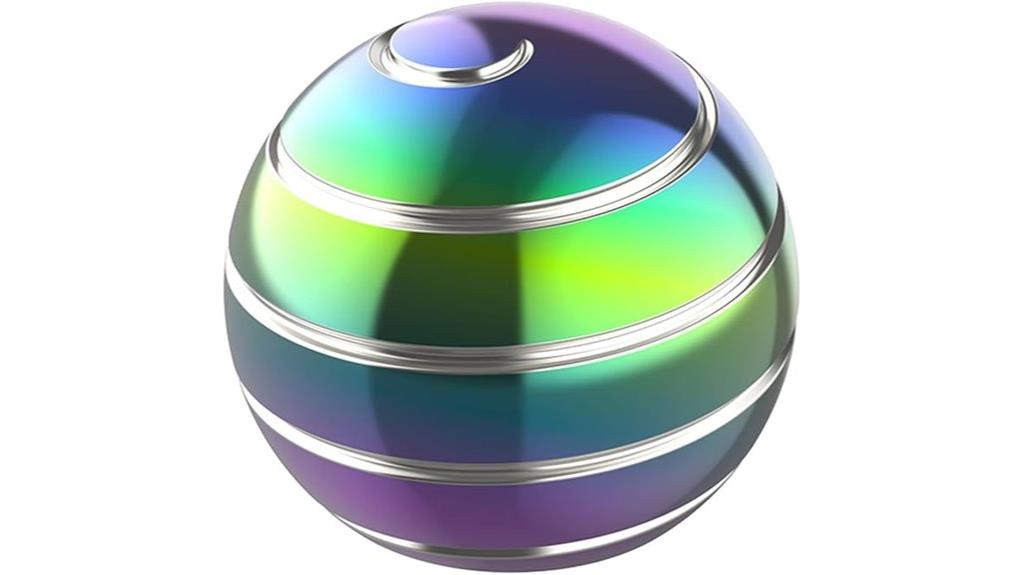 rainbow kinetic fidget toy