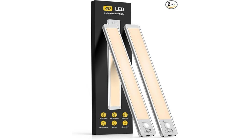 rechargeable 10 inch motion lights
