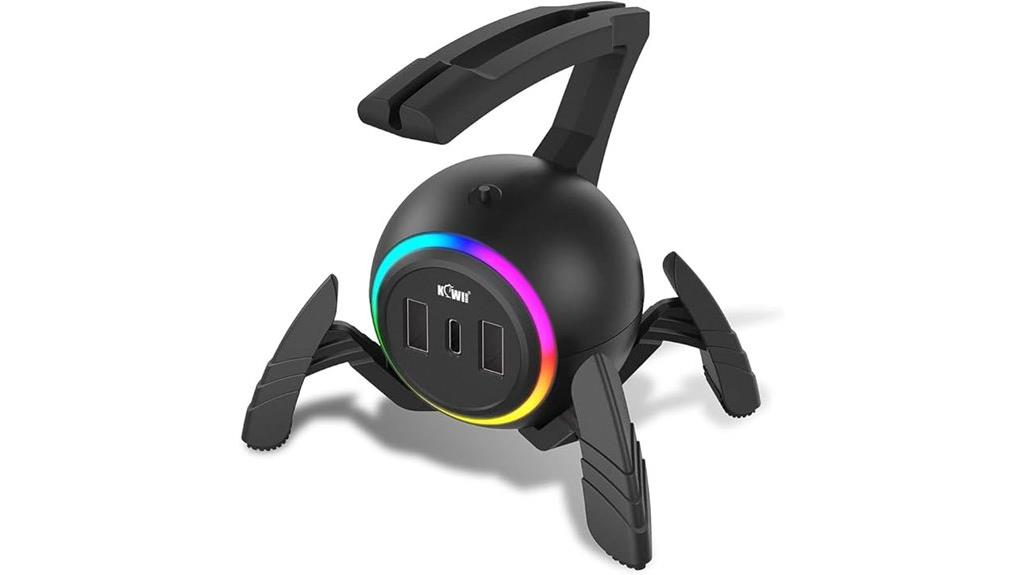 rgb gaming mouse bungee