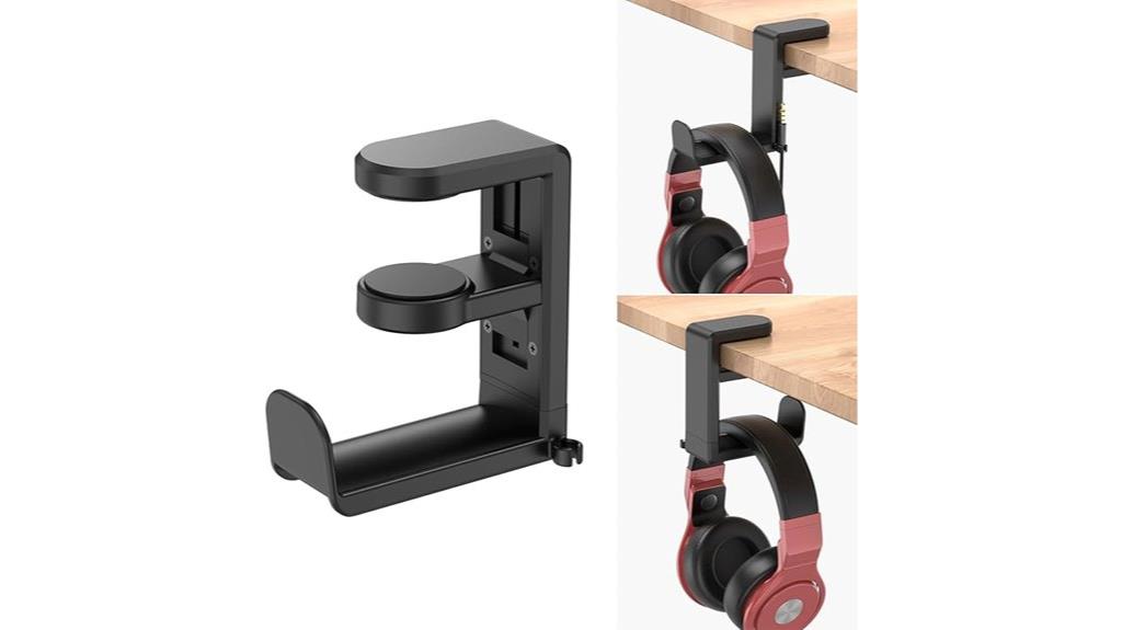 rotating headphone stand