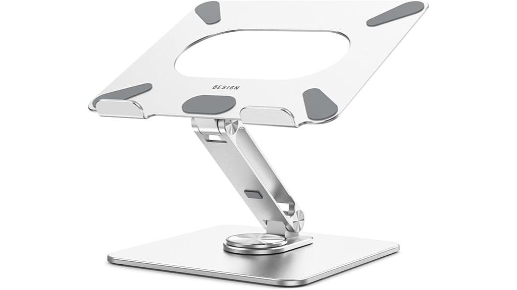 rotating laptop stand
