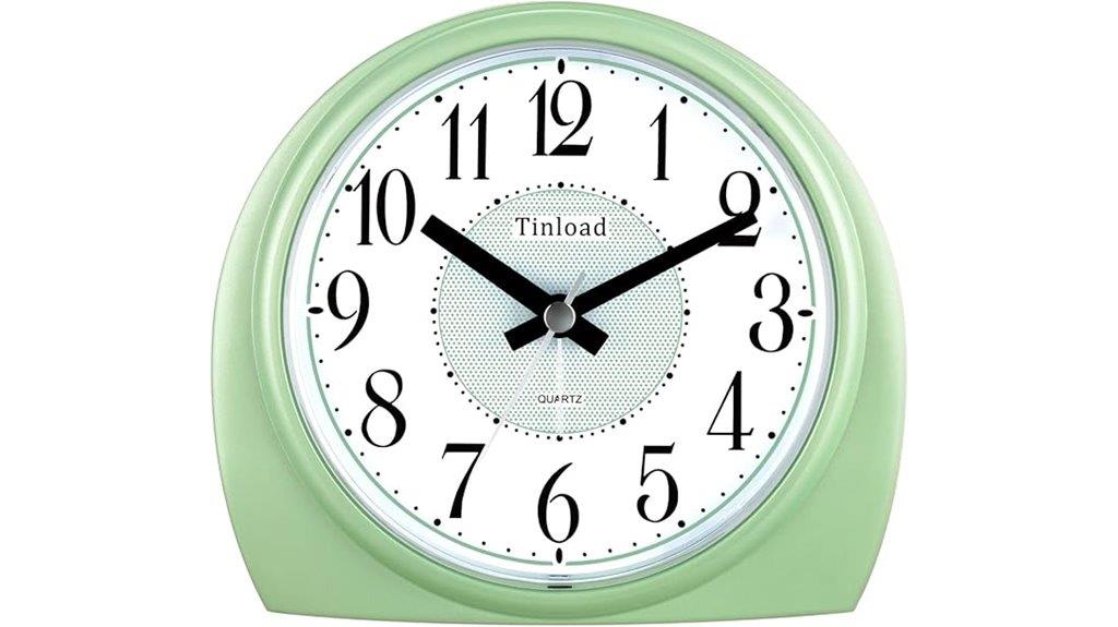 silent large analog clock