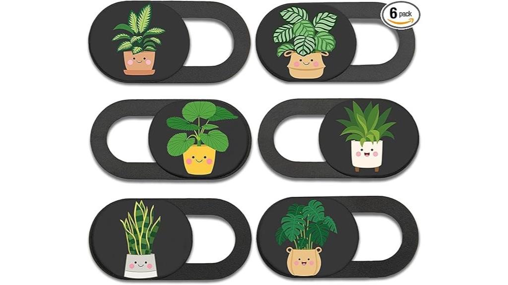 six pack laptop camera cover