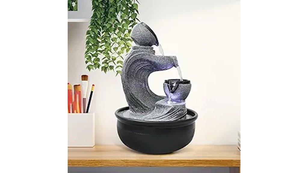 small resin indoor fountain